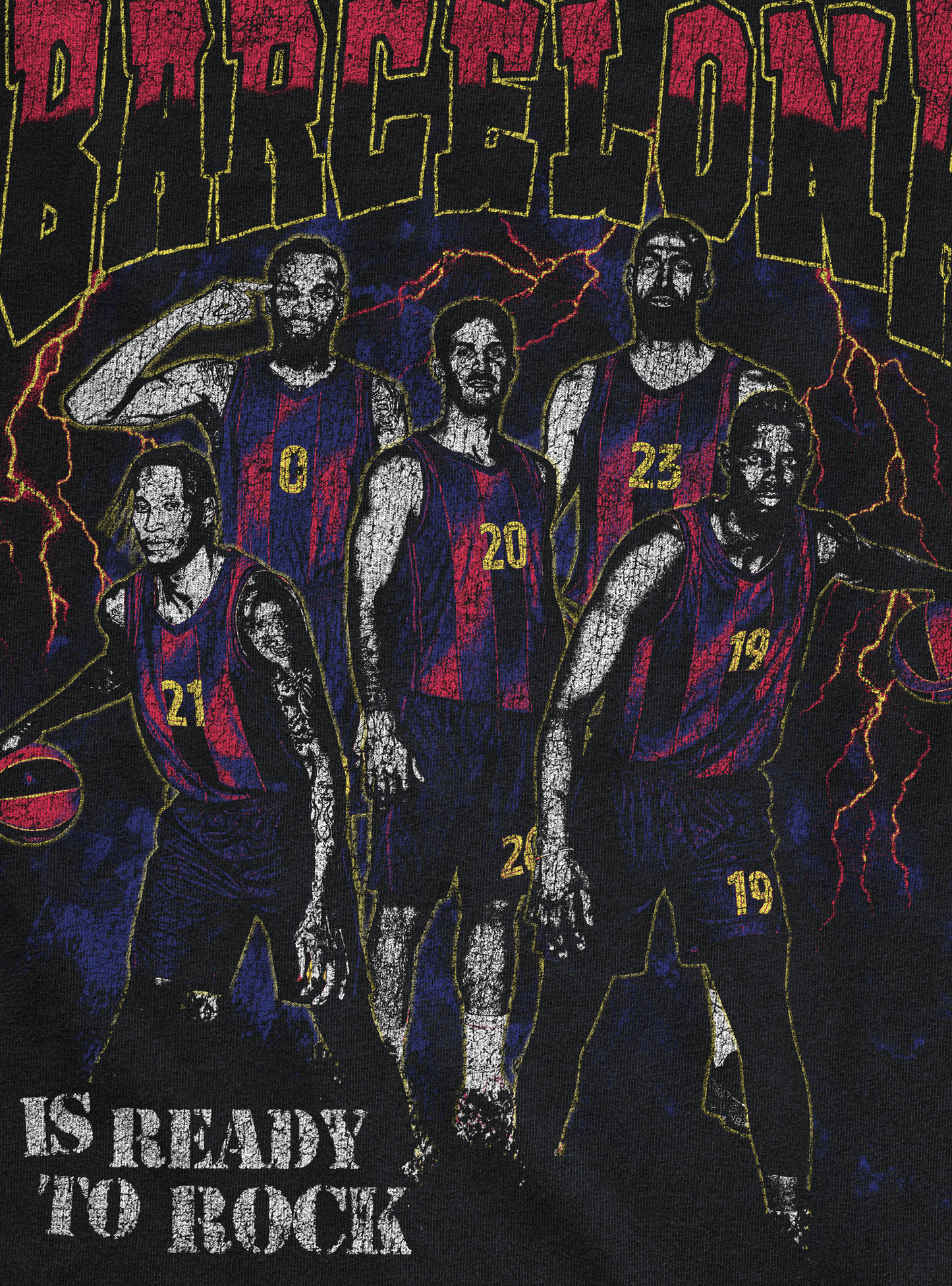 Barcelona Ready to Rock Tee
