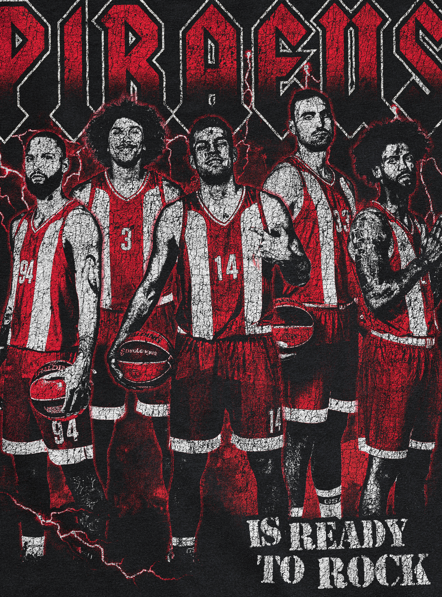 Piraeus Ready to Rock Tee