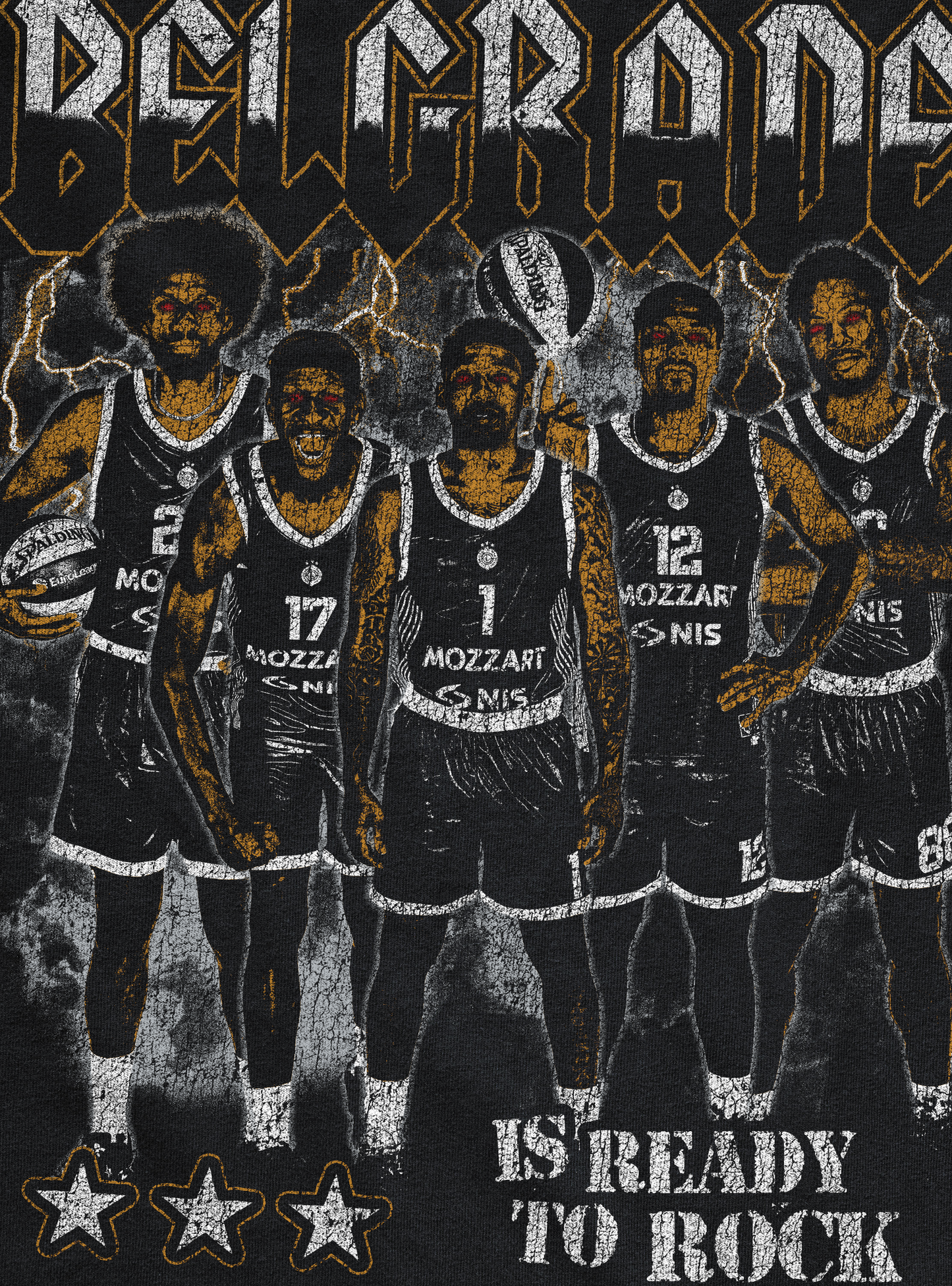 Partizan Ready to Rock Tee